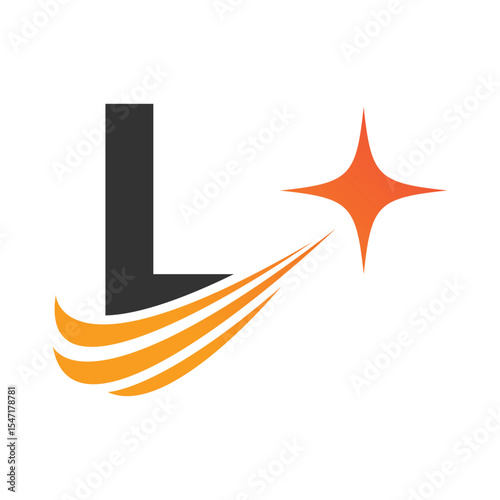 Letter L logo, L logo, AI logo set, modern and minimal design, tech-inspired, colorful icons and symbols, suitable for artificial intelligence, innovation, branding, startups, and digital identity.