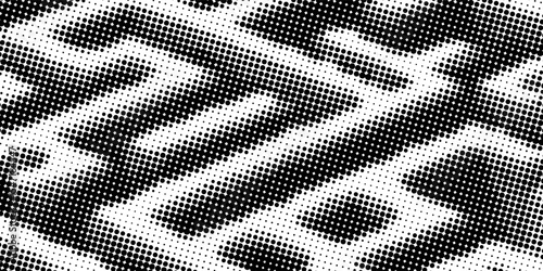 Organic pattern background with abstract irregular zebra lines or bacteria cell texture. Vector organic pattern background with wavy irregular maze lines