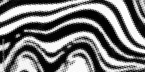 Abstract pattern background. Organic halftone background. Vector organic pattern of line and dots maze and irregular black cells