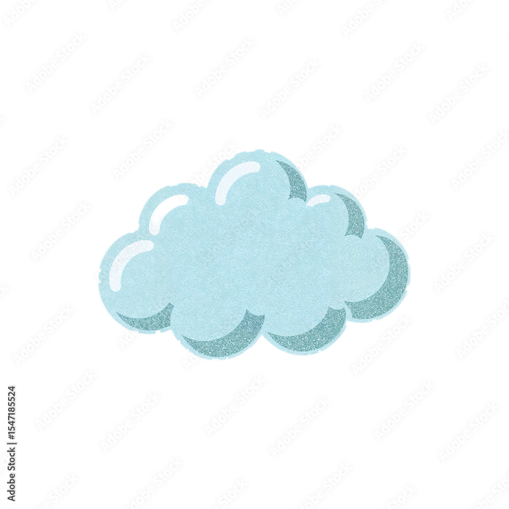 Cute Cartoon Cloud Illustration Perfect for Children's Books, Websites, and Designs Cute Cartoon Cloud Illustration Perfect for Children's Books, Websites, and Designs