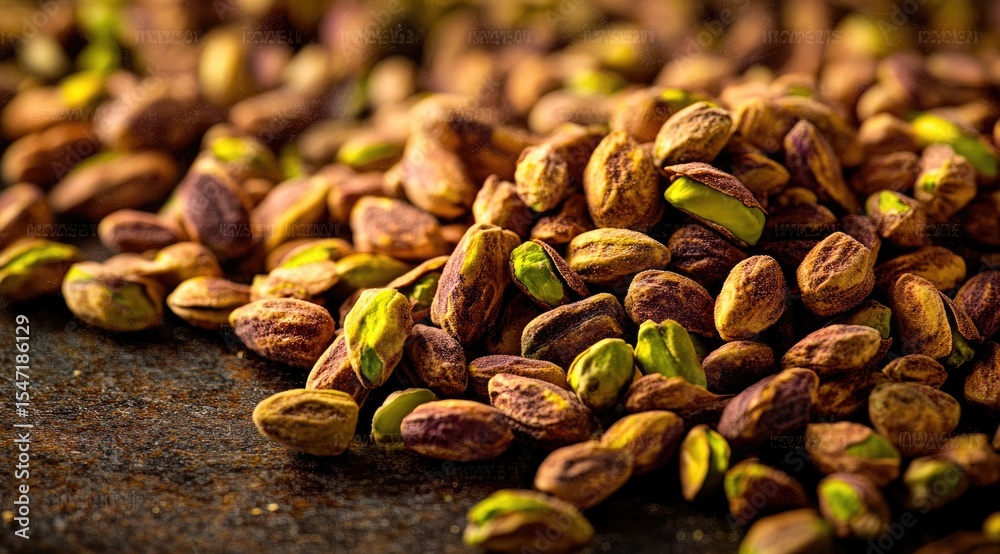 Obraz premium Close-up of pistachios