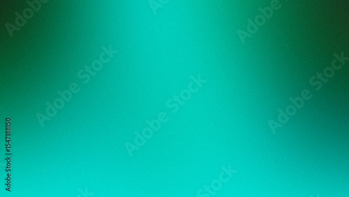  Luminous green, teal grainy gradient background.
