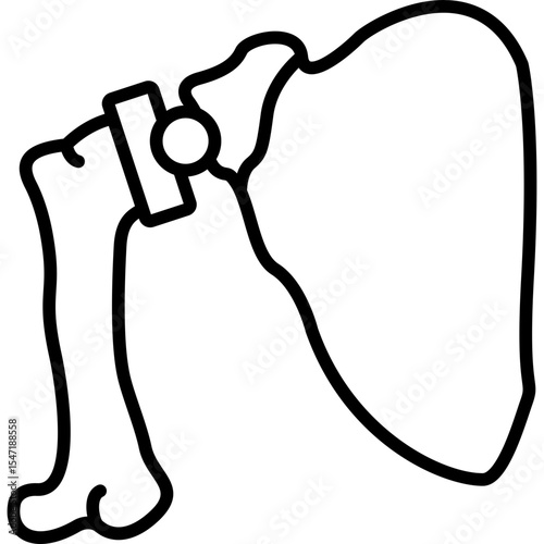 Shoulder Replacement Icon