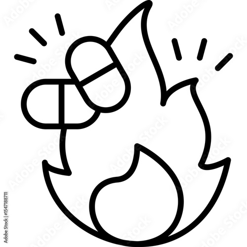 Anti-Inflammatory Medication Icon