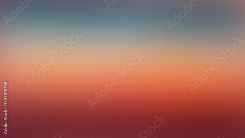 Soft grainy gradient background with warm and cool tones.