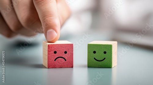 Leaving a negative feedback on a service