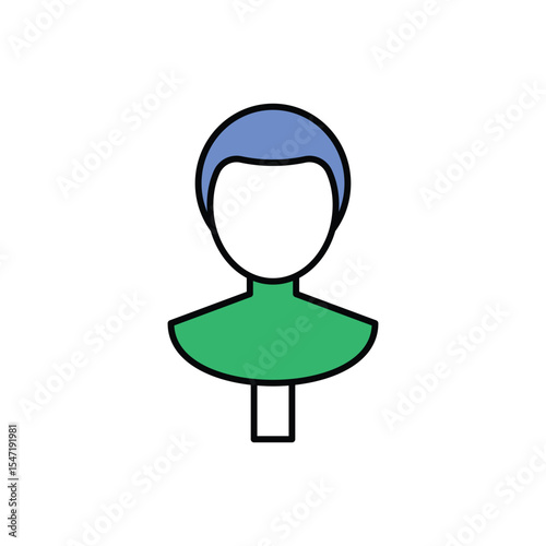 Sculpture Icon vector stock illustration