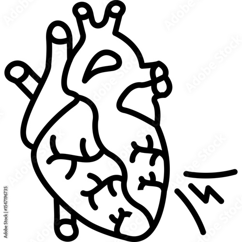 Heart Attack Icon