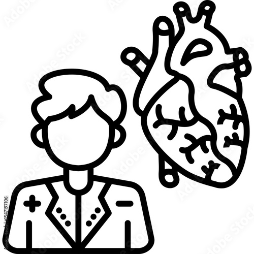 Cardiology Specialist Icon