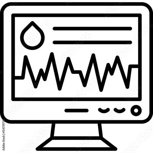 Heart Rate Monitor Icon