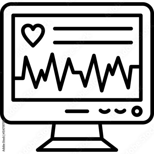 Blood Pressure Monitor Icon