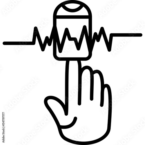 Pulse Oximeter Icon