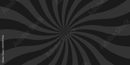 Abstract minimal Seamless retro vintage burst sunrise sunbeam element spiral striped illustration sunray template wallpaper, cartoon, pop design	
