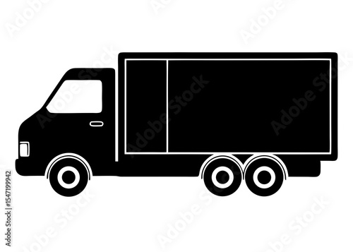 truck icon vector illustration