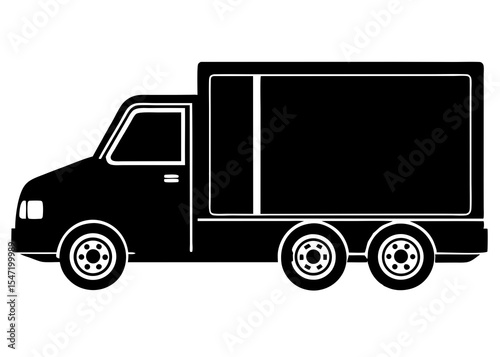 vector truck icon