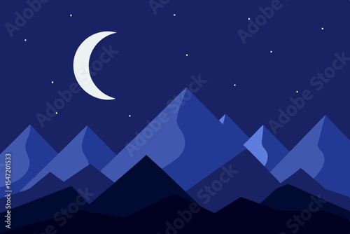 starry night sky