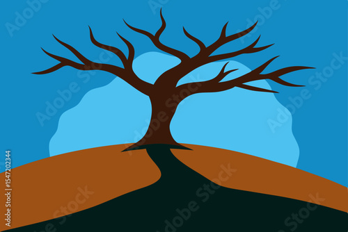 tree in the desert