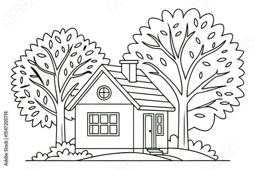 Eco Friendly House with Garden Design