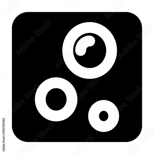 solid vector icon oxygen representing sport and physical activity. Perfect for fitness apps, workout dashboards, and active lifestyle designs. Scalable SVG format for easy customization.