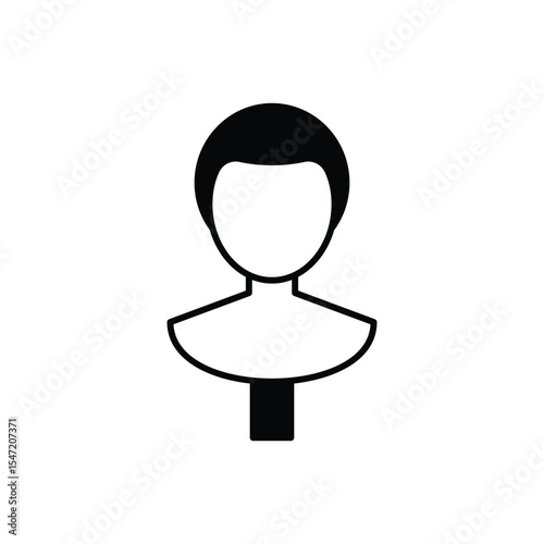 Sculpture Icon vector stock illustration