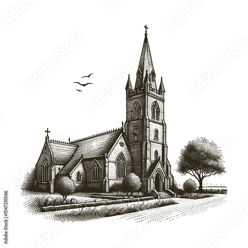 church in the woods