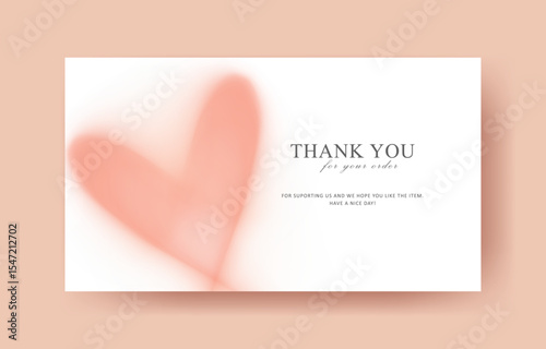 thank you card template, business card, aesthetic greeting card template, printable custom small business card