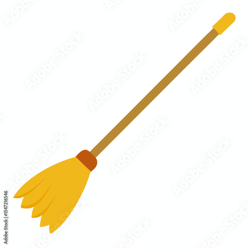  broom-flower- isolated on-white-background 