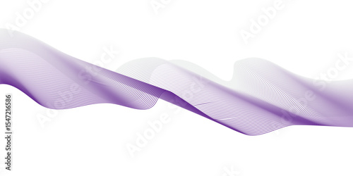 Glowing waveform frequency futuristic energy sound waves technology concept background. Abstract wave line vector business texture. Pattern line blend curve flow futuristic background.	
