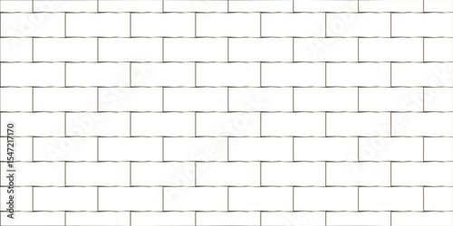 White brick wall background. Architecture construction stone block brick wallpaper. seamless building cement concrete wall grunge background.	
