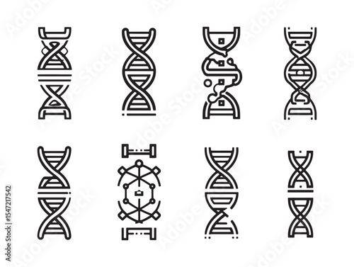 DNA Helix Symbol Defines Biology