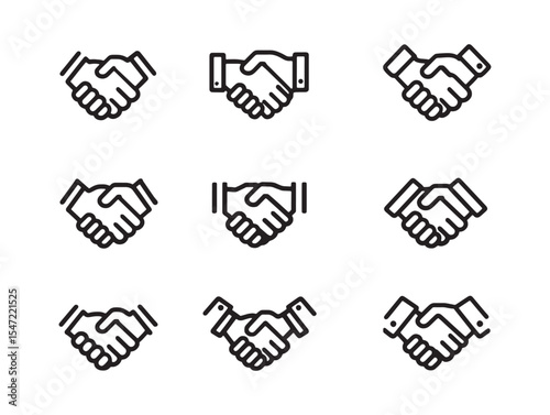 Handshake Contract Agreement Built On Trust