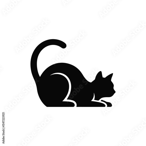 black cat  silhoutte