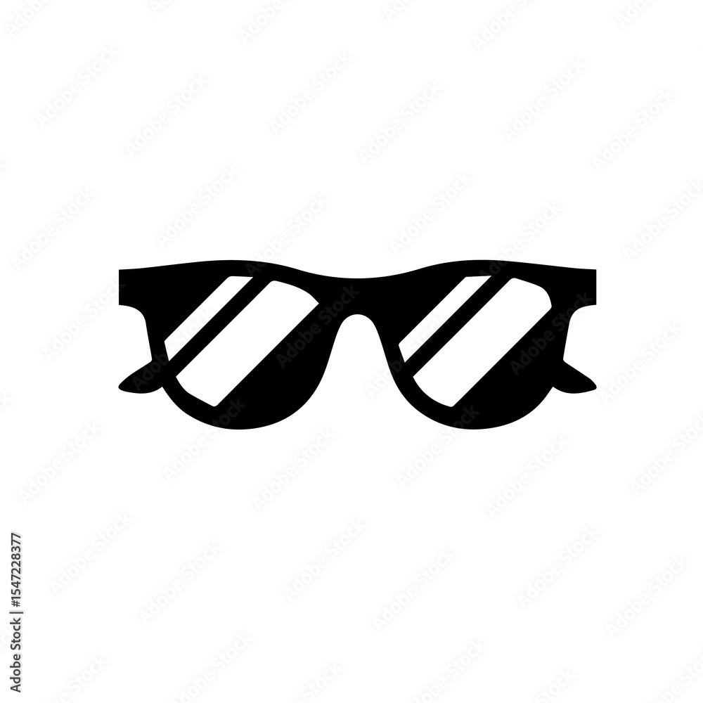 Fototapeta premium Sunglasses icon design for templates.