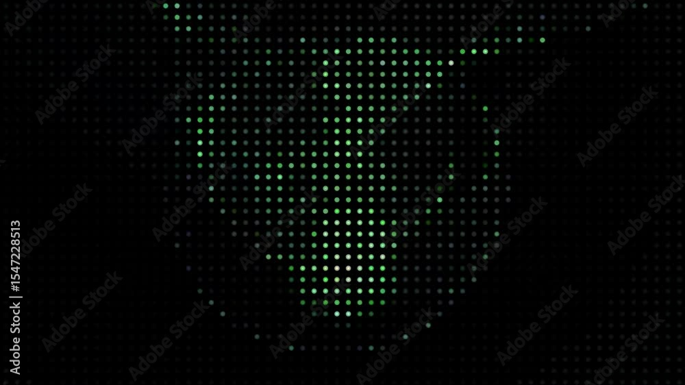 abstract halftone mosaic dot  background
