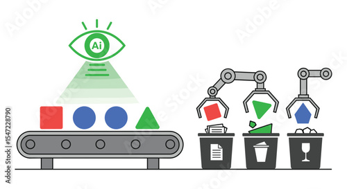 AI Powered Recycling System for Sorting Trash Using Machine Learning Algorithms