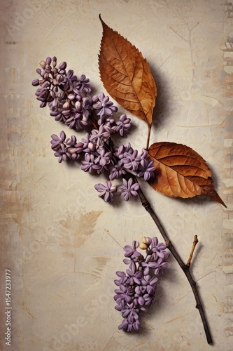 Lilac's lament whispers on aged parchment as Autumn's embrace turns foliage in the secret gardens of forgotten memories