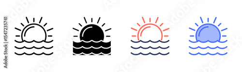 Sunset Icon