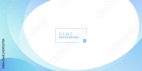 Abstract background frame soft blue gradations .modern background