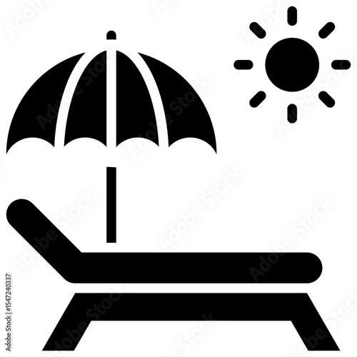 Deck Chair Icon