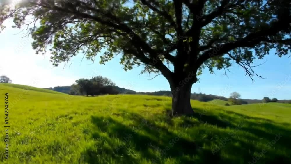 green field and trees green field and trees