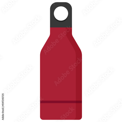 minimalist bottle tumbler illustration cartoon