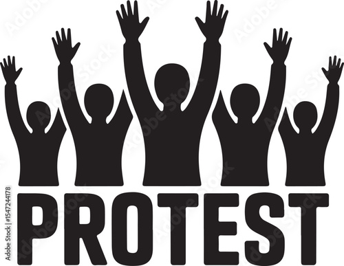 Protest vector illustration
