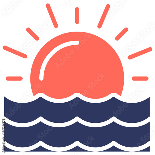 Sunset Icon