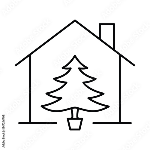 Smart Home Line Editable Stroke Icon. Secure, Technology, IoT, Voice Assistant, Controller