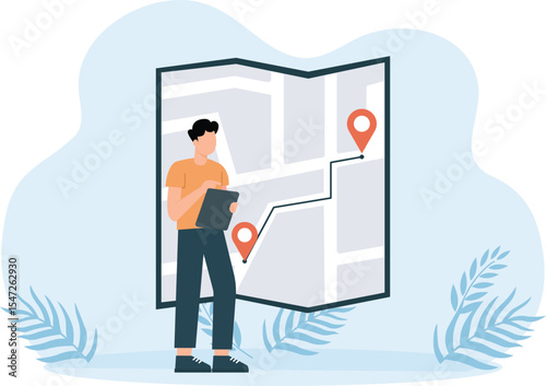 Map Locations,Online maps, gps, location, roadway, application map landing page website

