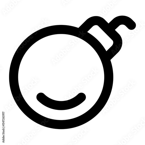 bomb icon for illustration