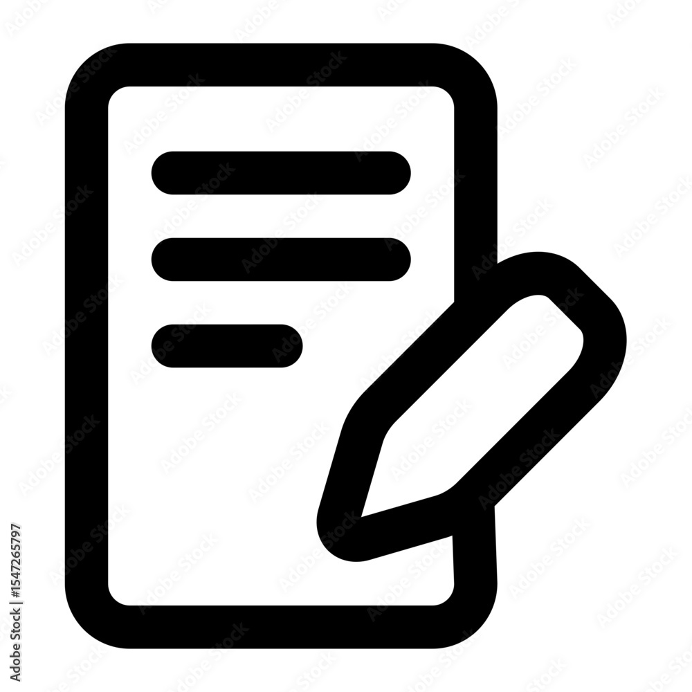 note icon for illustration note icon for illustration
