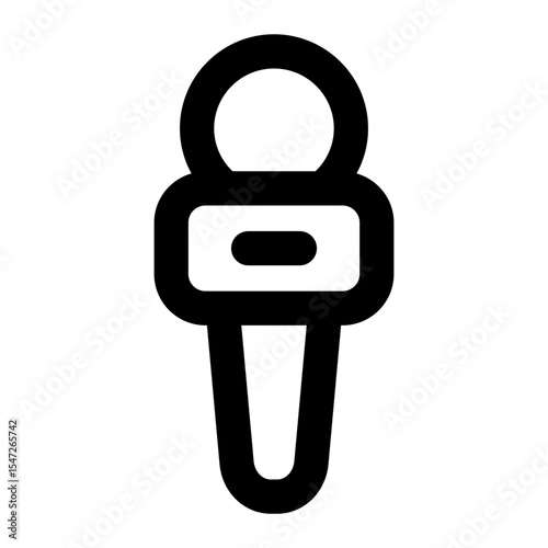 microphone icon for illustration