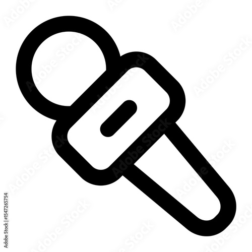 microphone icon for illustration