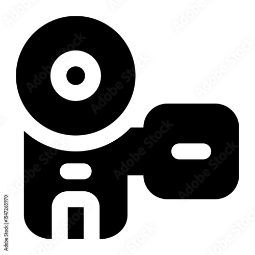 cam corder icon for illustration
